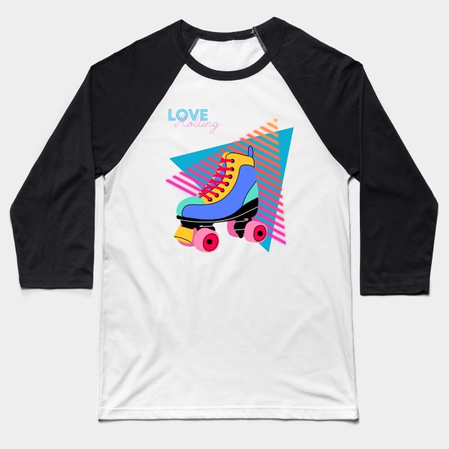 Love Rolling Baseball T-Shirt by JOYMADS